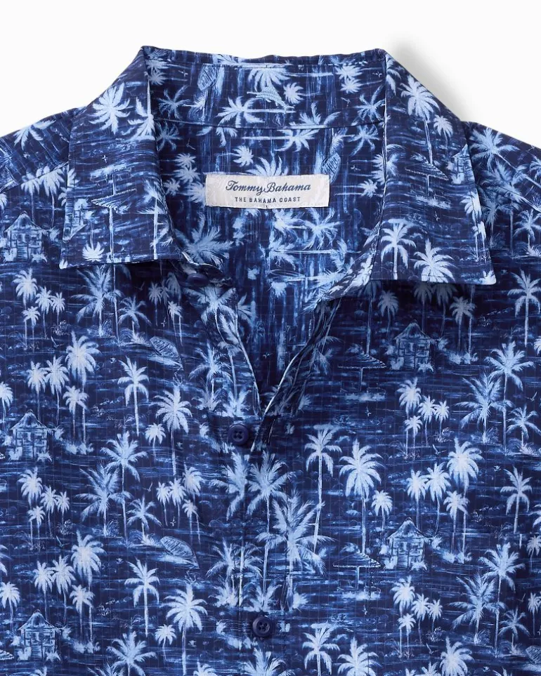 Best Sale Tommy Bahama Bahama Coast Cabana Shores IslandZone® Shirt Island Navy