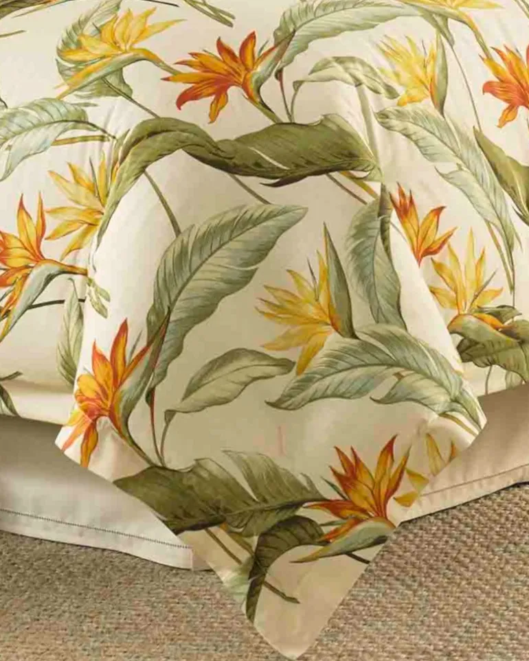 Discount Tommy Bahama Birds of Paradise 4-Piece California King Comforter Set Ivory