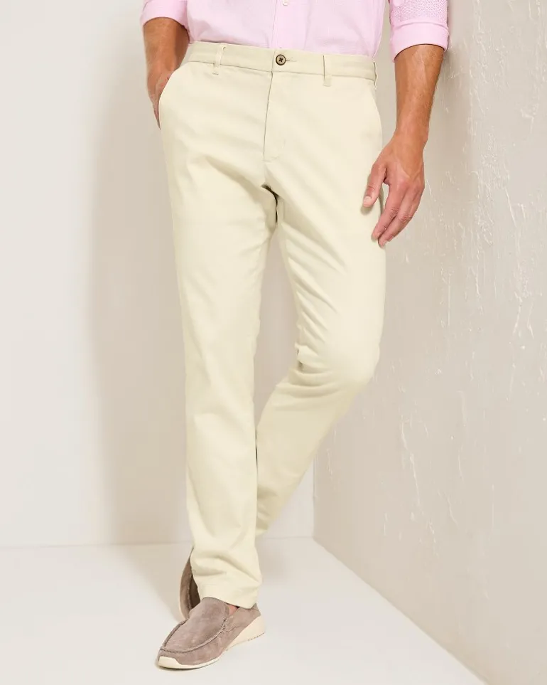 Cheap Tommy Bahama Boracay Flat-Front Chino Pants Bleached Sand