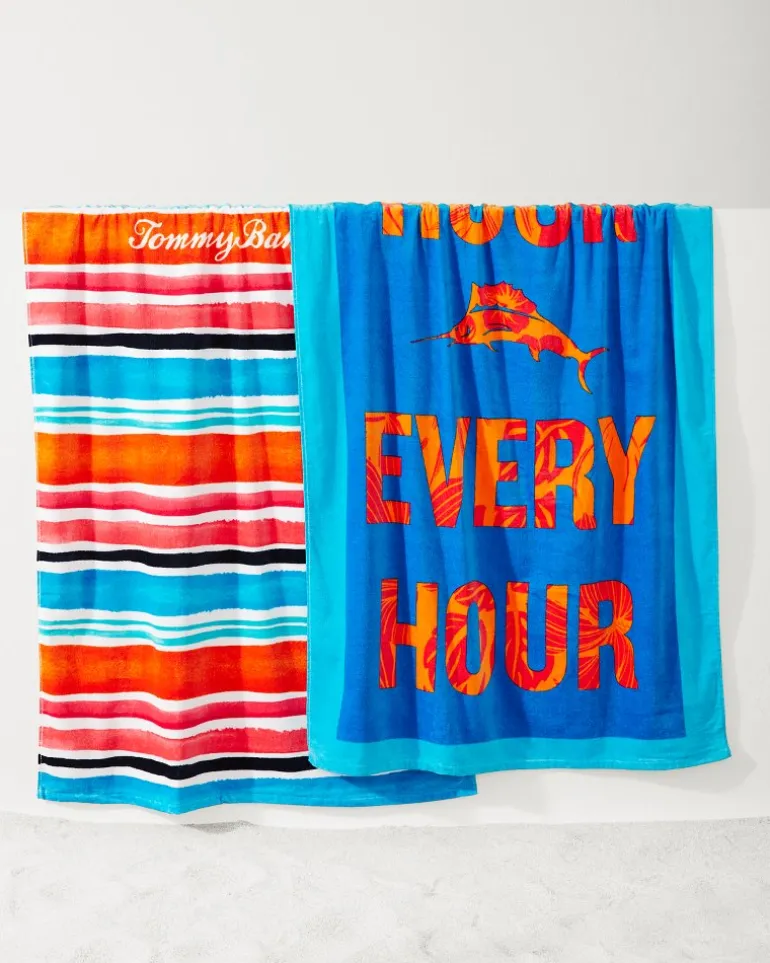 Outlet Tommy Bahama Cape Coral & Happy Hour Beach Towels — Set of 2 Multicolor