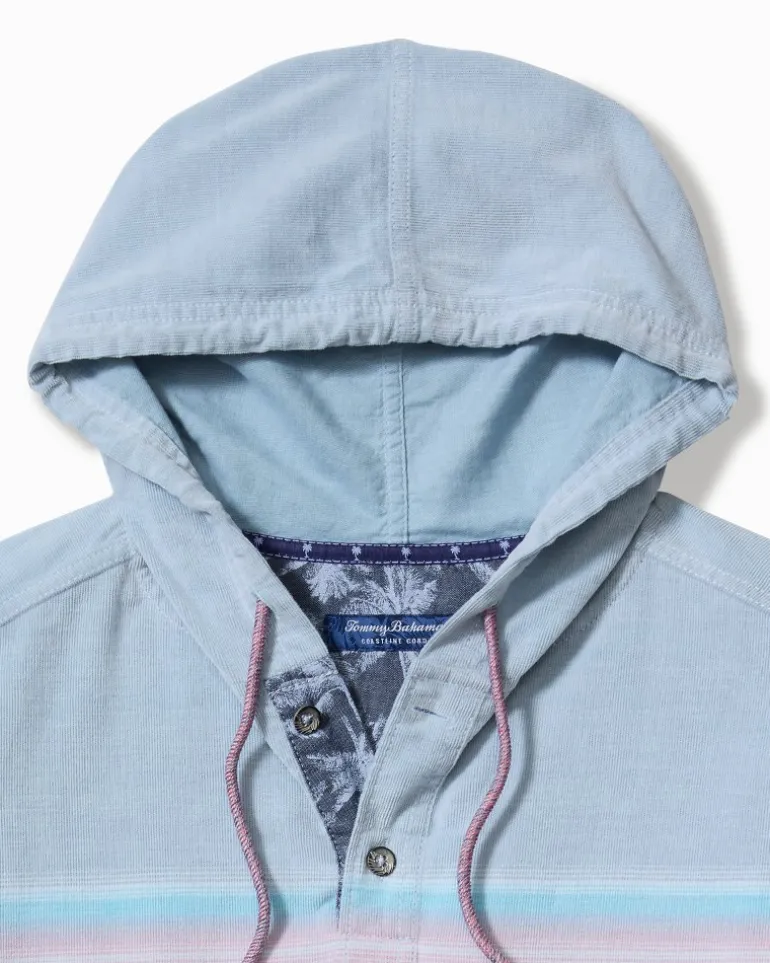 Online Tommy Bahama Coastline Cord Stretch Breeze Baja Hoodie Norse Blue
