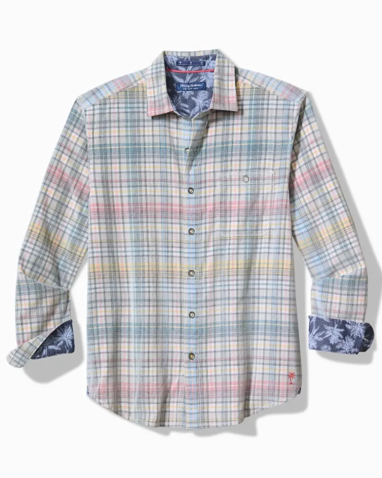 Discount Tommy Bahama Coastline Cord Stretch Harbor Check Shirt Featherstone