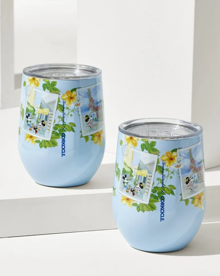 Best Sale Tommy Bahama Disney x Corkcicle Stemless 12-oz. Wine Cups - Set of 2 Multicolor