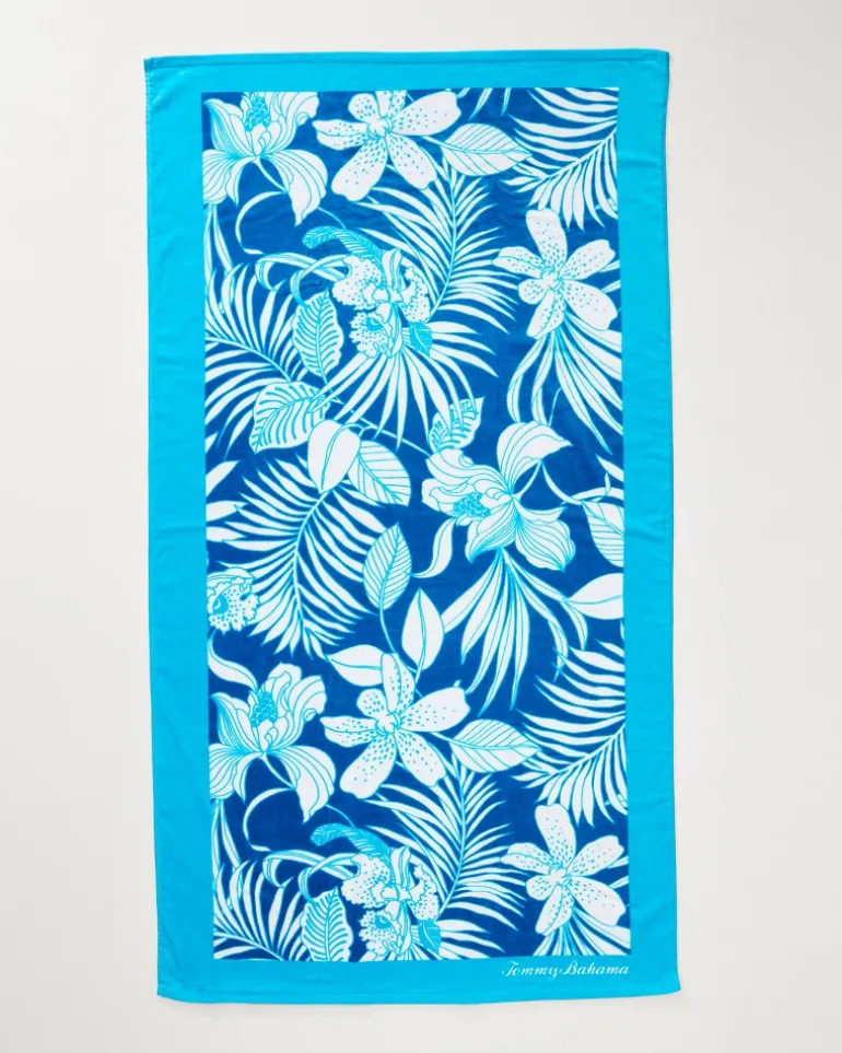 Shop Tommy Bahama High Tide Hangout & Island Cays Blooms Beach Towels — Set of 2 Multicolor