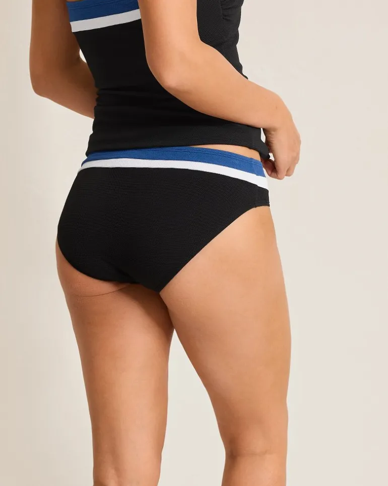 Fashion Tommy Bahama Island Cays Colorblock Hipster Bikini Bottoms Indigo Tide