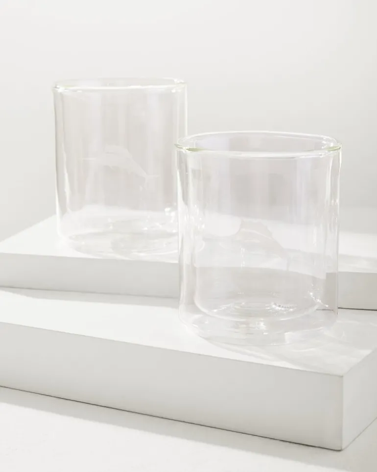 Shop Tommy Bahama Marlin 12-oz. Corkcicle® Rocks Glass - Set of 2 Clear