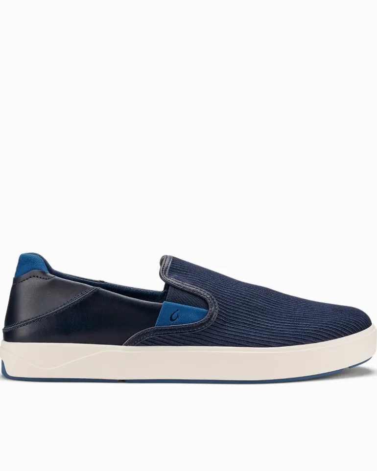 Discount Tommy Bahama Men's OluKai® Lae'ahi Kapa Corduroy Slip-On Sneakers Trench Blue