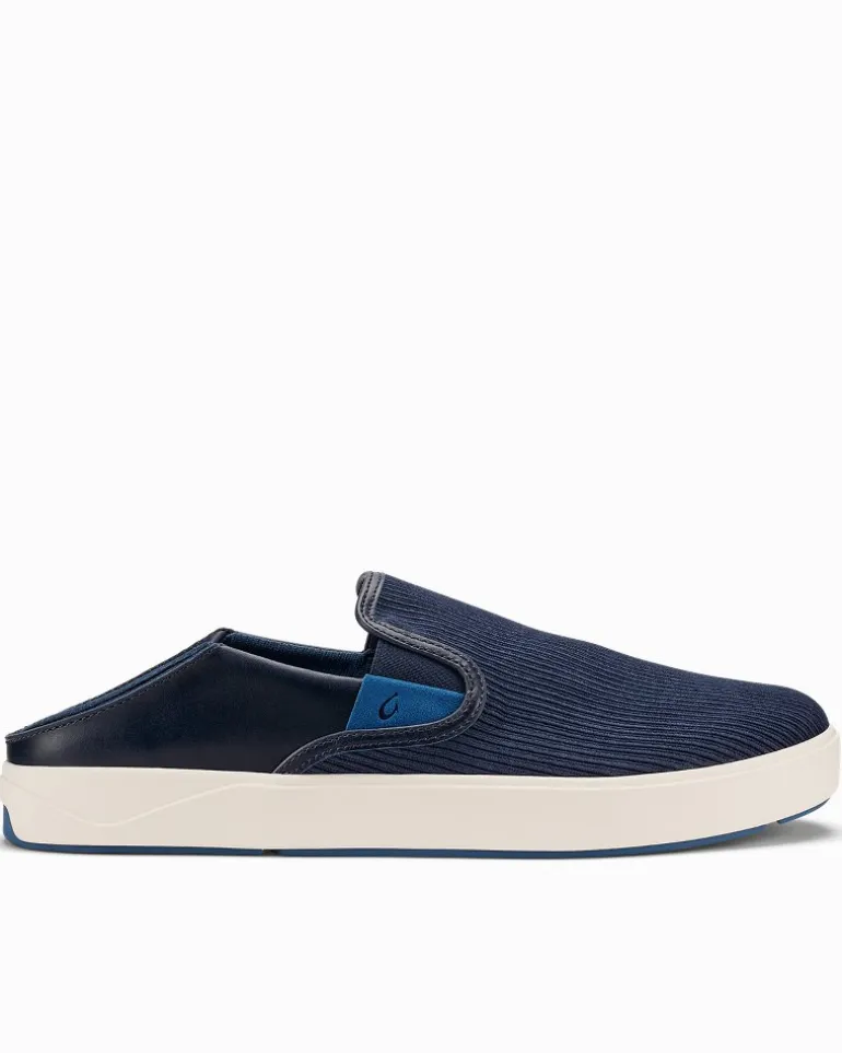 Discount Tommy Bahama Men's OluKai® Lae'ahi Kapa Corduroy Slip-On Sneakers Trench Blue