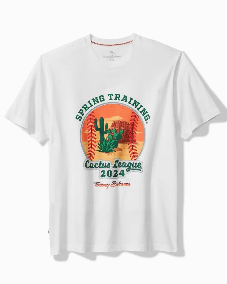 Fashion Tommy Bahama MLB® Spring Training™ 2024 Cactus League Graphic T-Shirt White
