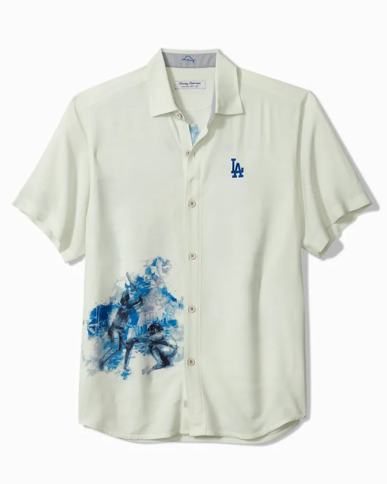 Best Tommy Bahama MLB® Veracruz Cay Ace Islanders Short-Sleeve Shirt los_angeles_dodgers