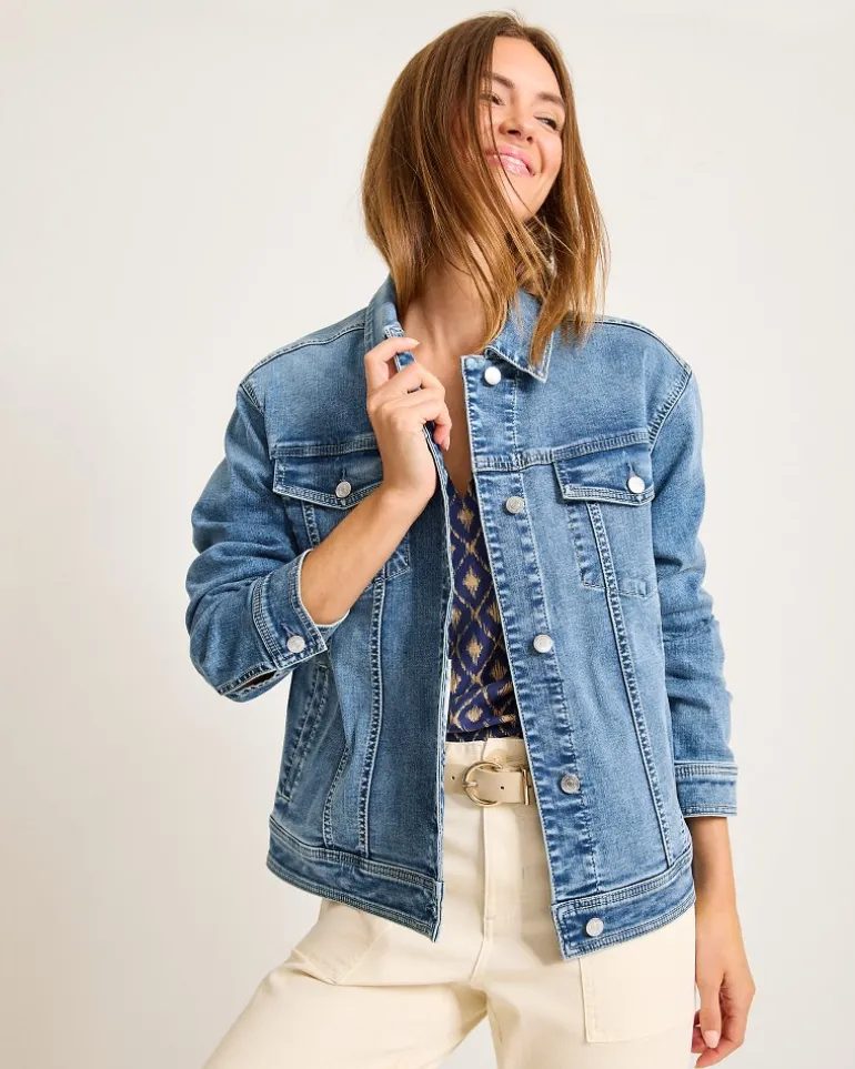 Outlet Tommy Bahama Relaxed Jean Jacket Med Azul Wash