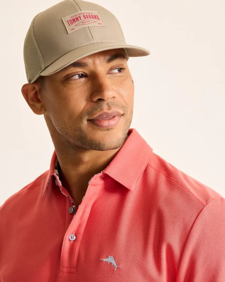 Best Tommy Bahama Vintage Packable Trucker Cap Khaki