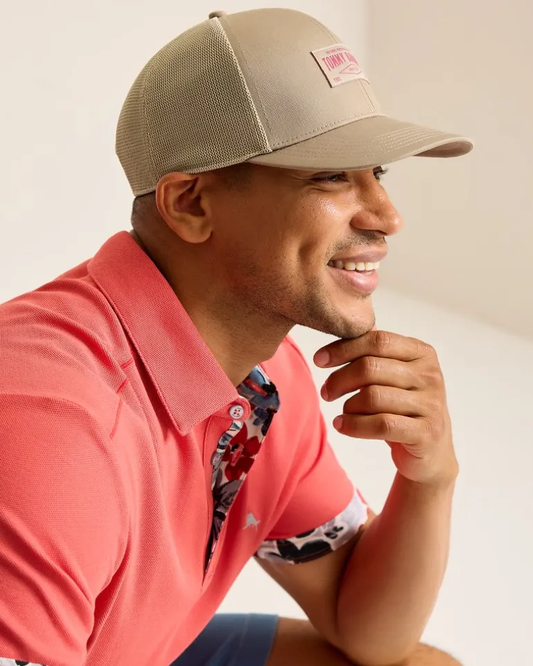 Best Tommy Bahama Vintage Packable Trucker Cap Khaki